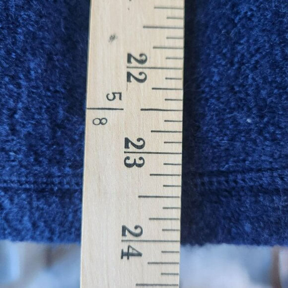 Patagonia 100% Wool Womens Small Navy Blue Zip Vintage Sweater Coat Long Sleeve - Picture 15 of 15
